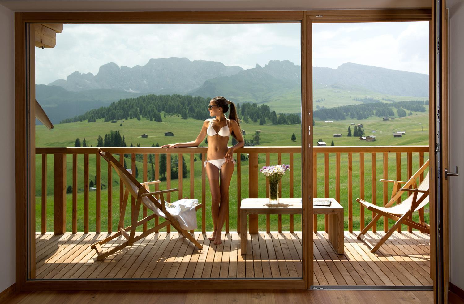 Sporthotel Sonne Alpe Di Siusi Eksteriør billede